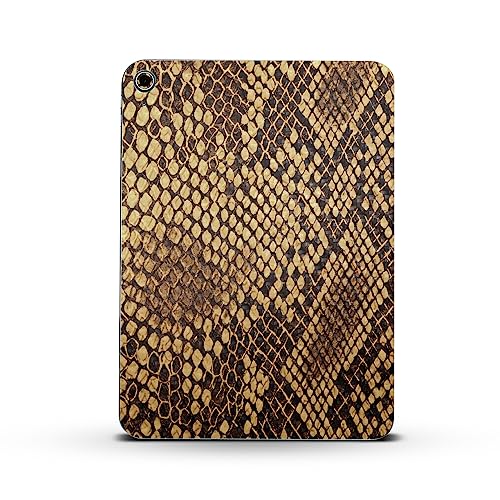 Image of MightySkins Carbon Fiber Skin Compatible with Apple iPad 10.9 inch 10th Gen (2022) Full Wrap Kit - Rattleskin | Protective, Durable Textured Carbon Fiber Finish | Easy to Apply | Made in The USA