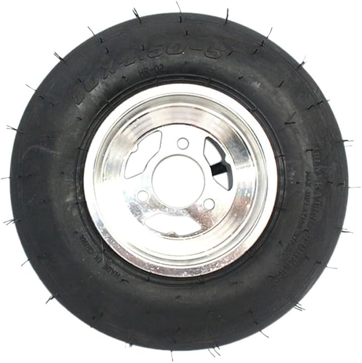new 10x4.50-5 front or 11x7.10-5 rear wheel for Four Wheel GO KART KARTING ATV UTV Buggy Quad Vacuum tyre tire with rim(11X7.10-5 wheel)