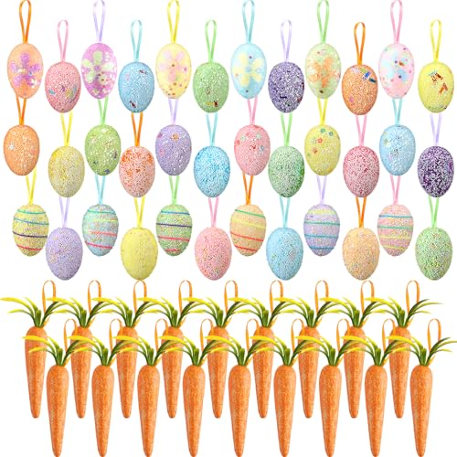 Simgoing 54 Pcs Easter Tree Decorations Easter...