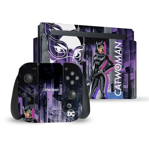 Skin Nintendo Switch Catwoman protège console et Joy-Con