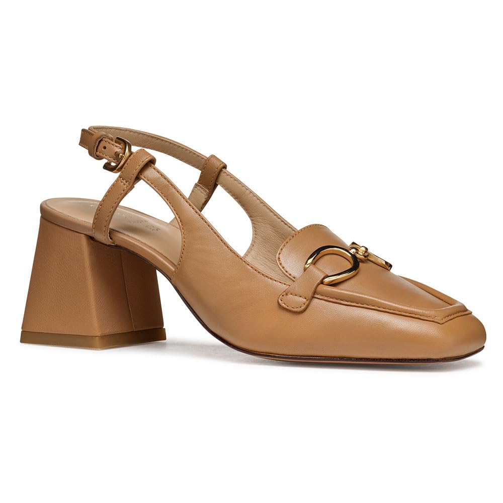 Geox Women's D Coronilla A Pump, Beige, 6 UK
