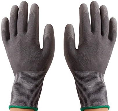 7 Pack Men's Work Gloves,Gardening Gloves,Breathable Nylon Shell,MediumSize