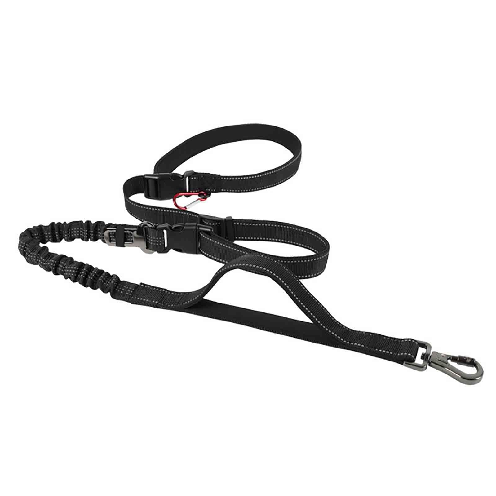 Guinzaglio Per Cani Guinzaglio Cane Gatti Coulisse Gancio (Black,2.5x140cm-195cm)