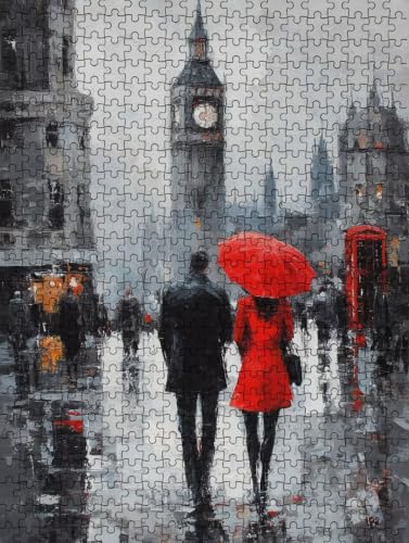 Puzzle 3000 Piezas Big Ben de Alta Definición, Rompecabezas de Decoración Elegante