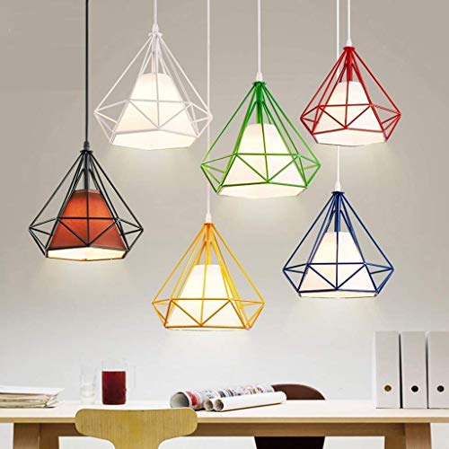Luces de techo creativas de diamante para iluminación de restaurantes 3
