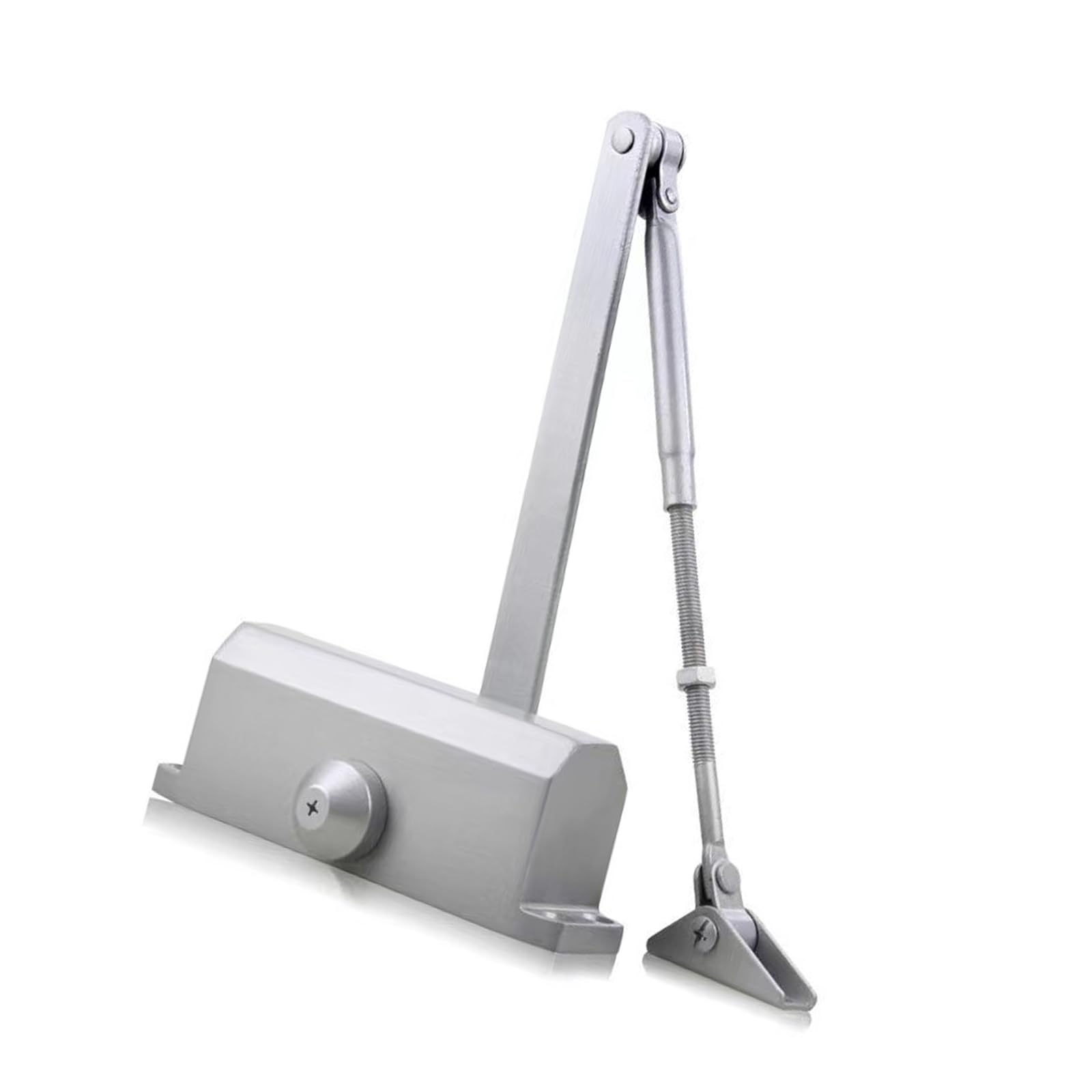 Uikios B Duty Aluminum Automatic Door Mechanism Adjustable Speed For Home Workplace Security Entrance Residential Door Tighter