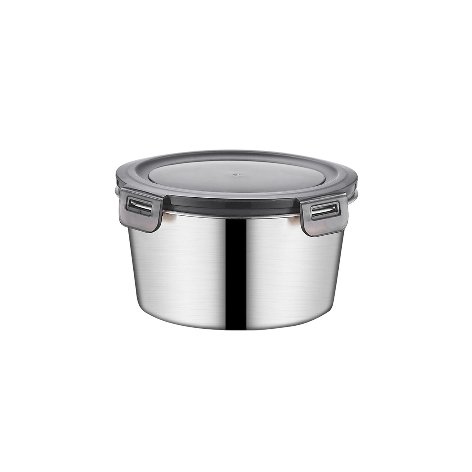 MICFENY Large Capacity Stainless Steel Food Storage Container Leak Lunch Box with Lid Metal Crisper for Home and