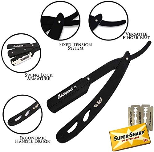 Professional Haircutting Scissors Kit – 6.5 inch Razor Edge Barber Scissor, Japanese Haircutting Scissors and Thinning Shears for Men, Women & Kids, Salon and Home Hair Cutting Set