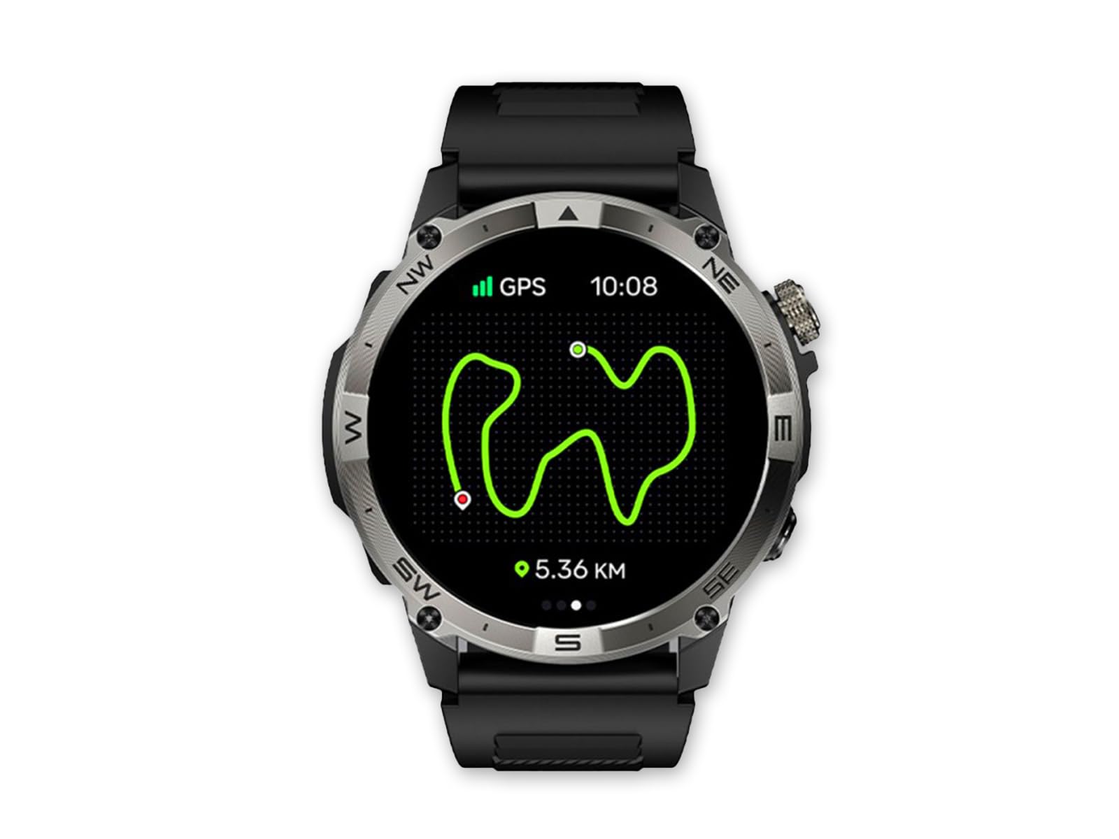 CGV | Montre connectée Geko X GPS - écran AMOLED, 10j d'autonomie | 60 modes sport, suivi santé, IP68, prise des appels en qualité HD