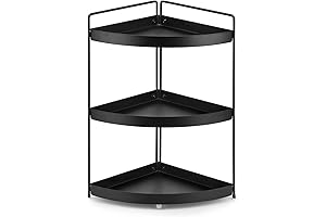 Corner Shelf 3 Tier Bathroom Countertop Organizer ,Kitchen Bathroom Countertop Perfume Trays...