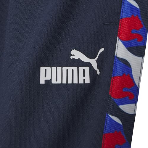 PUMA Boys' Essential Athletic Shorts, Logo & Printed Designs, Elastic Waistband4