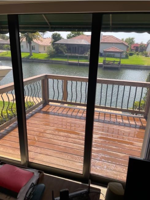 Miniatura 2 de Paquete de 50 balaustres de 32.25 x 1 pulgada para barandilla de cubierta, balaustres de aluminio para montaje frontal, husillos de cubierta de