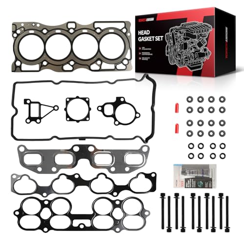 Image of Torchbeam Head Gasket Kit, Engine Cylinder Head Gasket Set Fit for Nissan Altima Sentra 2002 2003 2004 2005 2006 2.5L, Replace# HS26261PT, ES72198