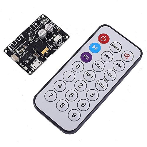 DollaTek BLE 5.0 Receptor Bluetooth Audio Decodificador estéreo Módulo DC 3.7V 24V para Bricolaje Voltaje Voltaje Ajustable Altavoz Amplificador Controler