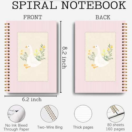 Cahiers à spirale NOTEBOOK 448SZ pour la prise de notes quotidienne efficace