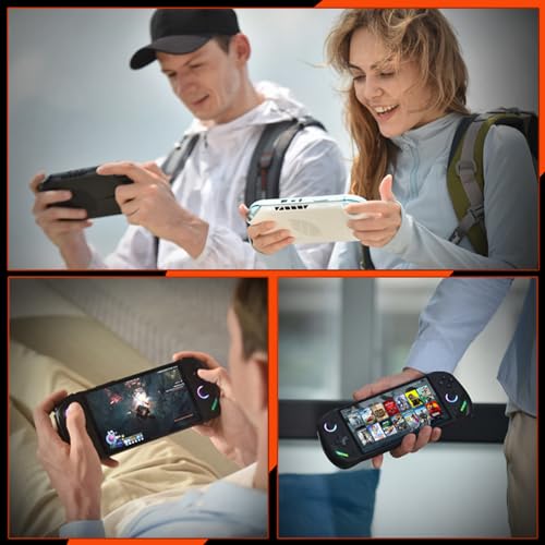 Image of ONE XPLAYER OneXfly Handheld Gaming PC with 7 inch 1080p 120hz Display, AMD Ryzen 8840U with 32GB RAM 2TB SSD, White