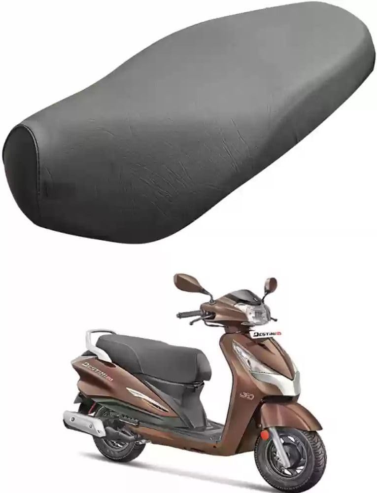 RONISH Scooty_BSC Single Bike Seat Cover for Hero Destini 125(BLK_SEATCOVER_Destini_1_NEW)-image-13