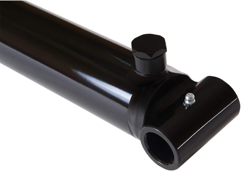 Magister Hydraulic Cylinder 2" Bore x 24" Stroke, Welded Hydraulic Ram with Cross Tube Ends, Double Acting Hydraulic Piston 3500 PSI (WCT 2x24)