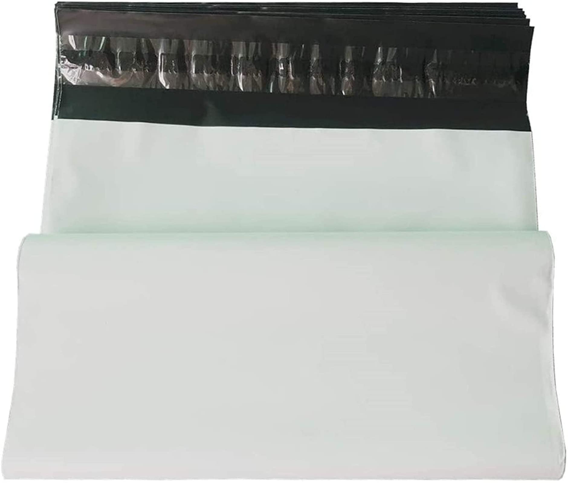 NO.1987 commerce19.6 X 26 Inches White Poly Mailers,Large Self-Sealing Shipping Envelopes Plastic Packaging Bags 6 Pcs