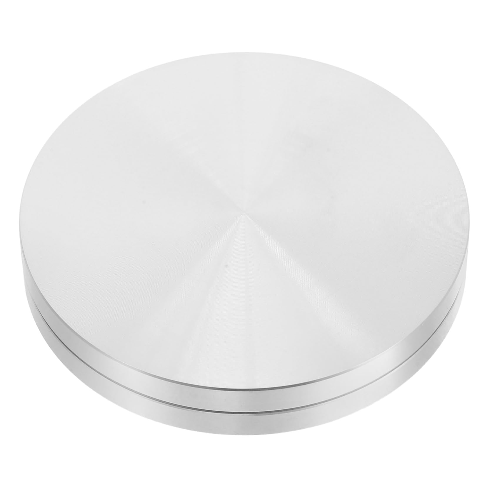 SHINEOFI Metall Keramik Töpferscheibe aus Legierung mit 12x12x1,9cm Glatte und Stabile Rotation Leicht zu Reinigende Oberfläche für Hobbyisten und Professionelle Studios