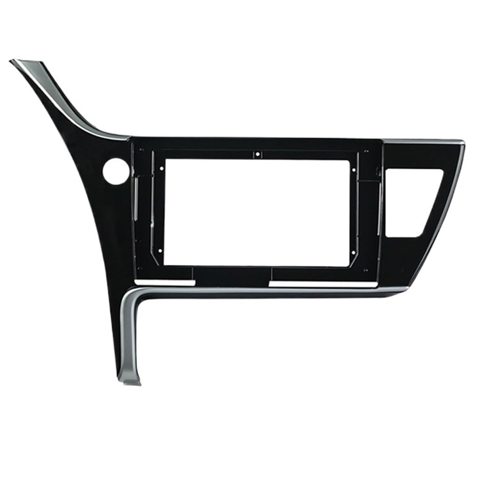 JKELPV Car Radio Frame Kit Fit For TOYOTA COROLLA 2017-2018 10.1 Inch Car Fascia 2din Car Dvd Radio Frame Adaptor Panel Radio adapter(Only frame)