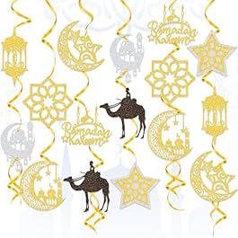 38PCS Ramadan Mubarak...