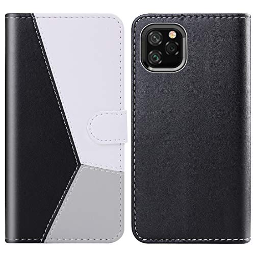 Étui iPhone 11 portefeuille tricolore idéal pour vos sorties urbaines