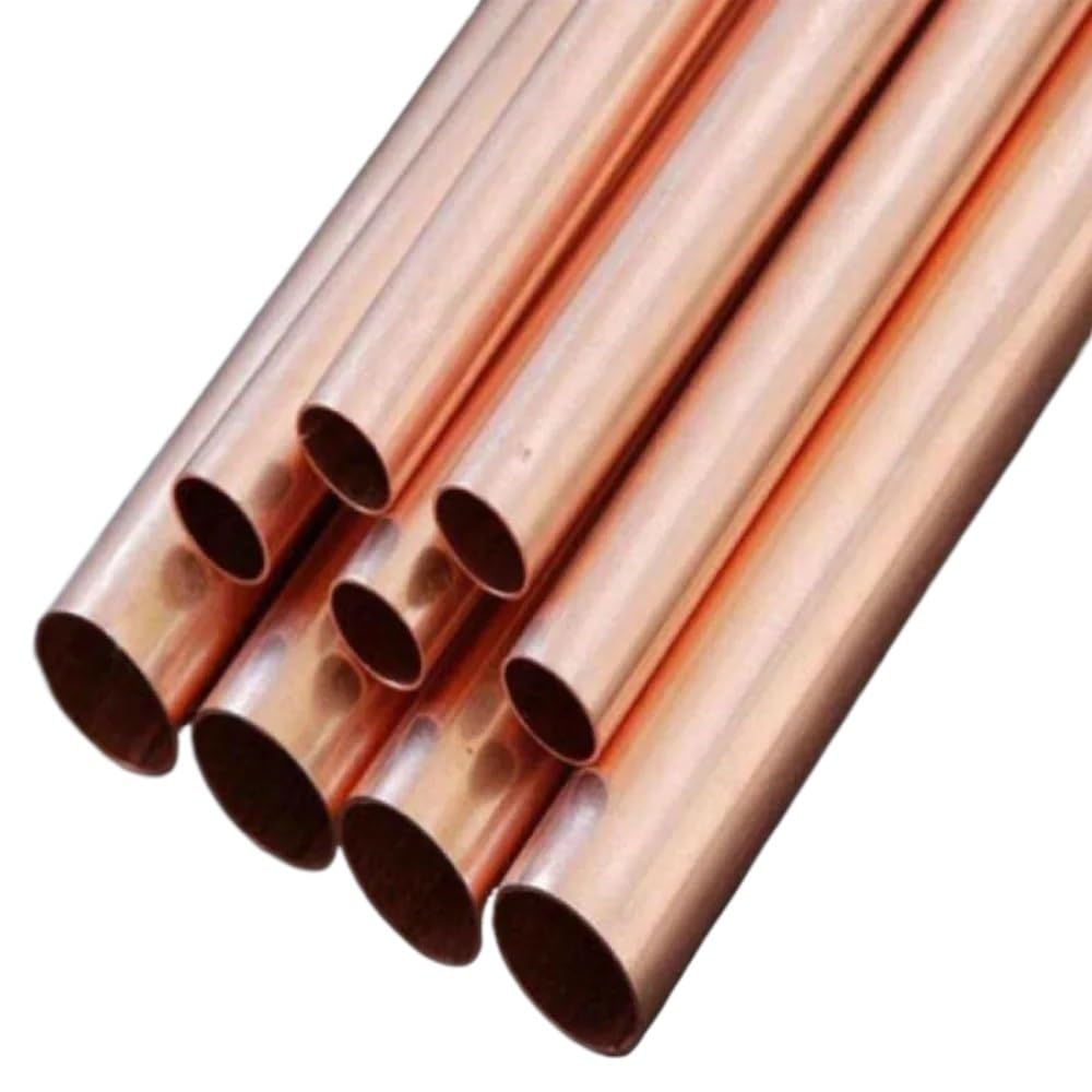 1pc Tubo di Rame 0.5mm Spessore della Parete 3-18mm OD 300mm 500mm Lunghezza Hollow Dritto Rotondo Tubulo Cooper Tubo Piping(500mm,OD 15 x ID 14mm)