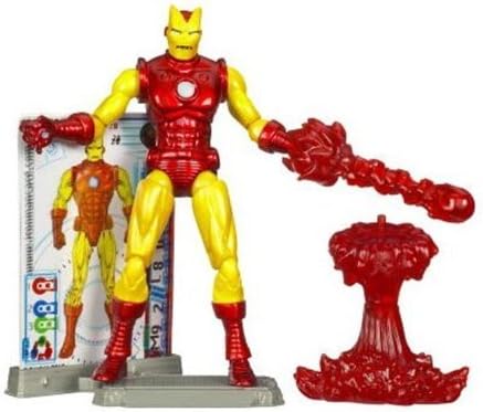 Hasbro Iron Man 2 Comic Series 4 Inch Action Figure Classic Iron Man