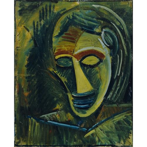 Tête de femme Pablo Picasso impression sur toile de décoration 61x81