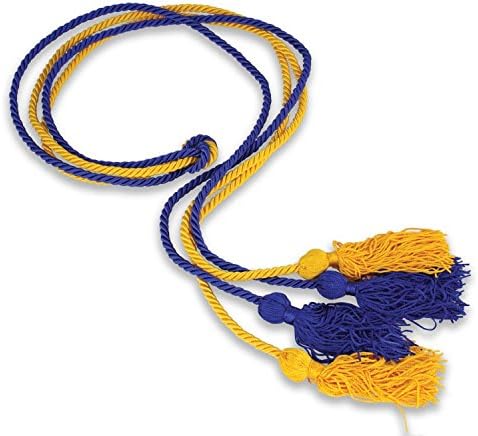 More Greeks Pi Kappa Phi Graduation Cords - Royal Blue and Gold