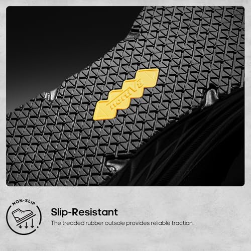 NORTIV 8 Steel Toe Shoes for Men Slip Resistant Comfortable Work Shoes4