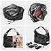 zency 6 Colors Fashion 100% Real Genuine Leather Women Shoulder Bag OL Style Handbag Lady Casual Tote (Black)