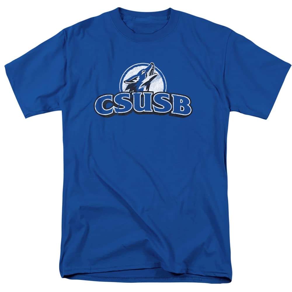LOGOVISION Official Collegiate Distressed Primary Logo Adult T-Shirt Collection — view 202