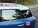iJDMTOY Red/Blue Union Jack UK Flag Pattern Vinyl Sticker Decal Compatible with MINI Cooper Gas Cap Cover