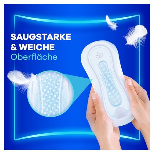 Always Ultra Binden Damen Gr. 1, Normal, 136 Damenbinden ohne Flügel (4 x 34 Stück) Multipack, ultradünn und super absorbierend – Ansicht 5