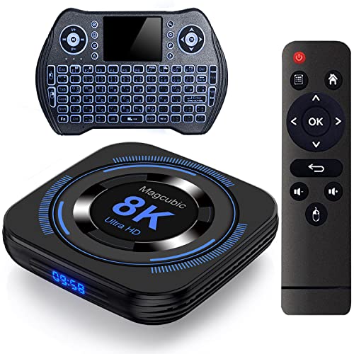 3D + 4K/8K & Wifi 5G: supporta 4K @ 60fps o 8K @ 30fps. L'alta configurazione offre agli utenti una migliore esperienza con una velocità di funzionamento ultra rapida e un'elaborazione professionale delle immagini. 2,4 G/5,8 G IEEE802. a/b/g/n/Wi-Fi ad alta definizione, velocità teorica massima vicino a 1000 m, più veloce della maggior parte dei dispositivi, è possibile guardare video 4K e 8K Ultra HD online senza buffer o giocare senza problemi.