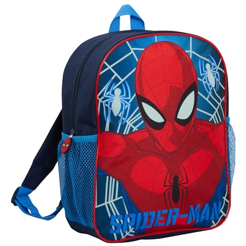 Marvel Spiderman Rucksack Leuchtender Rucksack für Jungen Reise Schulmittagessen Tasche