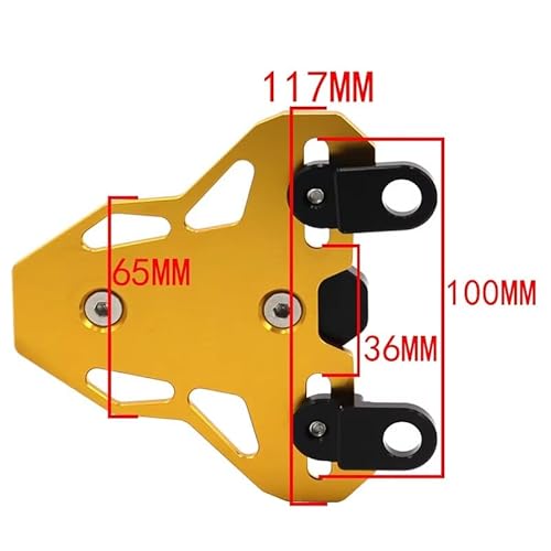 GTUOEQV Schutzabdeckung Motorrad Bremssattel Disc Rotor Schutz Protecto Für Y&AMAHA Für X&max 125 Für X&max 250 Für X&max 300 Für X-MAX 400(A3)
