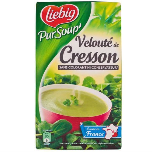 Liebig Sopa de berros 1L caja de 6