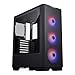 Produktbild PHANTEKS - ATX Gehäuse Eclipse G300A - Kompakt Midi-Tower Gehärtetes Glas ARGB Toller Luftstrom Kühlt Perfekt - 3X 120mm Fan enthalten - Schwarz