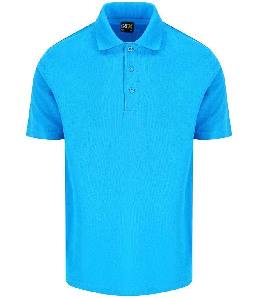 Mens Classic Polo Shirt Short Sleeve Plain Tee Top Casual Work Sports Tough for Gardening And Building Workwear Great Christmas Birthday Gift For Any Builder, Electrician (Turquoise, Large)