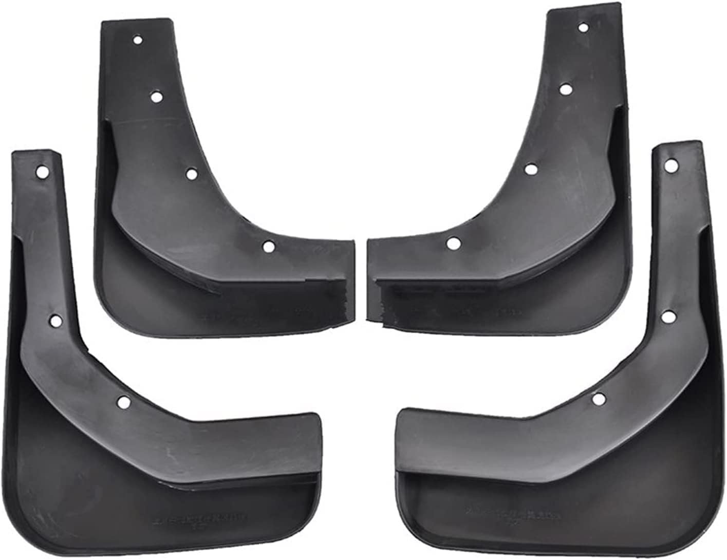 HUAYSGO 4Pcs Premium Mud Flaps for Ford Kuga Escape 2013-2016 2017 2018 2019 Front and Rear Splash Guards Durable Mudguards Protection Against Road Debris