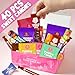 International Snack Candy Box 40 Pcs, Rare Foreign Candies Assortment For Families, Variety Pack for Halloween