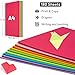 Colored Copy&Print Paper 8.5X11 Inches,180 Sheets 9 Colors Rainbow A4 Printer Paper 20 lb/90GSM Colored Origami Paper for Cutting DIY Kids Art Craft