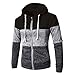 Produktbild Luckycat Herren Sweatjacke Kapuzenjacke Hoodie Mit Kapuze Reißverschluss Herren Sweatjacket Hoodie mit Reißverschluss Herren Zipper Kapuzenpullover Sweatjacke Pullover Hoodie Sweatshirt