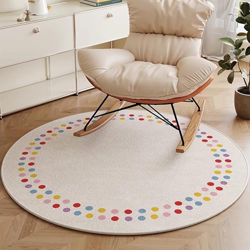 MIISAGS �`�F�A�}�b�g �Q�[�~���O�`�F�A�}�b�g ���ی�}�b�g �~�` ���a80/100/120/150cm �Y���Ȃ� �t���A�}�b�g �f�X�N �J�[�y�b�g �����h�~�}�b�g�p�b�h �t���A�v���e�N�^�[ �k���� �f�X�N�`�F�A�}�b�g �ې􂢉\ ���r���O �֎q�̉�