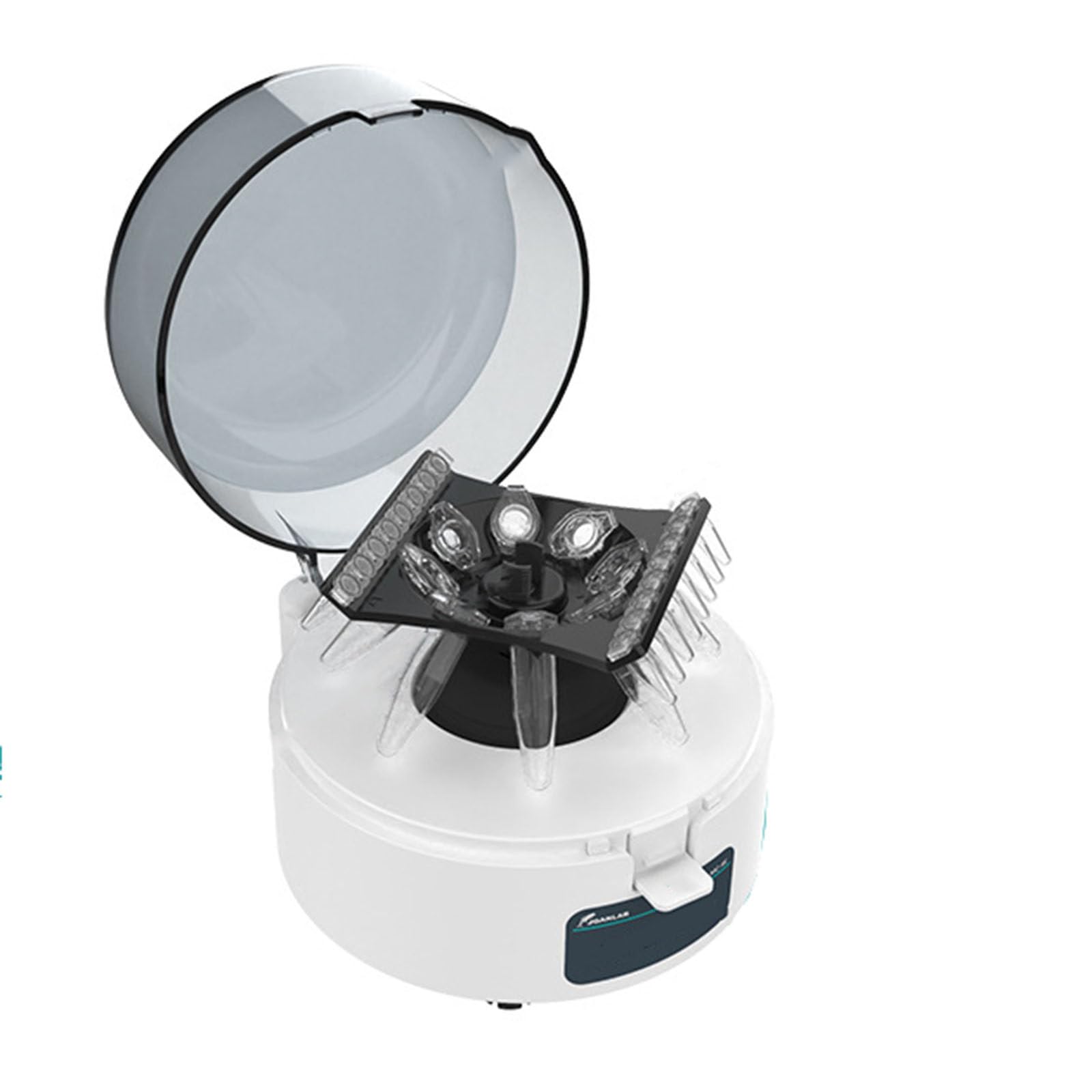 Mini centrífuga de laboratorio PCR digital con velocidad ajustable de 7000 rpm para tubos de centrífuga y microtubos de recolección de sangre,4000rpm