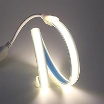 220V COB Striscia LED 0.5M 280 leds, m Super Luminous Strip, IP67 Strisce 50CM 4000K per Interno Esterno (Bianco, 0,5)