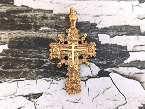 Amazon.com: Cross Necklace - Russian 